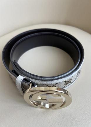 Ремень gucci gg canvas belt оригинал