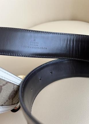 Ремень gucci gg canvas belt оригинал