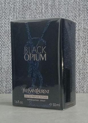 Yves saint laurent black opium intense 50 мл для женщин (оригинал)1 фото