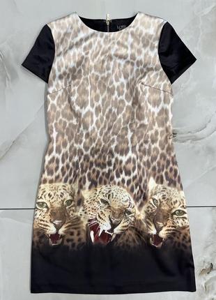 Платье, леопардовое платье