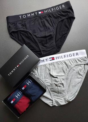 Чоловічі бріфи tommy hilfiger преміум якості, набір 2 шт.2 фото