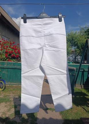 Белые бриджи джинсовые f&amp;f4 фото