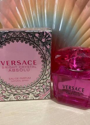 Парфумована вода versace bright crystal absolu версаче брайт крістал абсолю 90 мл