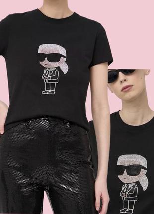 В наличии футболочка с камушками известного бренда s, m, l, xl