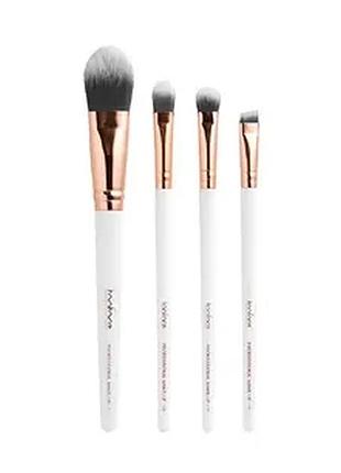 Набор кисточек для макияжа topface, 4 шт