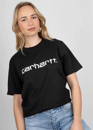 Оригінальна футболка carhartt wip s/s script t-shirt / i029076