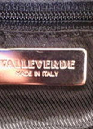 Стильная сумка из 100% натур. кожи от итальянского бренда" wallevarde" . 32см х 22 см2 фото