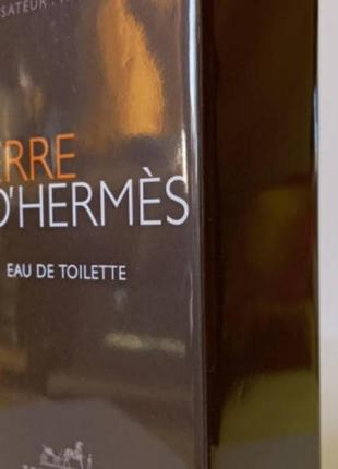 50 мл. тер гермес туалетна вода оригінал франція terre d’hermes edt1 фото