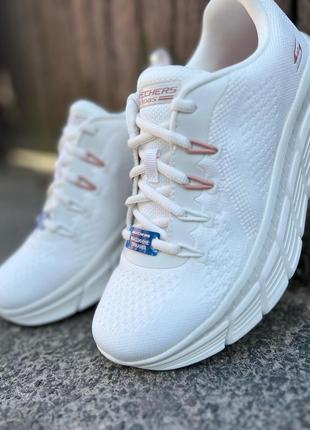 Текстильні повсякденні базові комфортні кросівки skechers /сша/5 фото