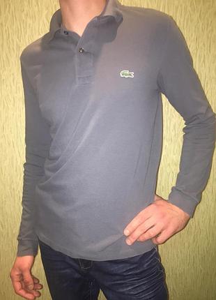 Поло с длинным рукавом lacoste лонгслив 2