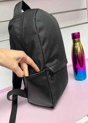 Черный практичный стильный качественный вместительный рюкзак количество очень ограничено унисекс5 фото
