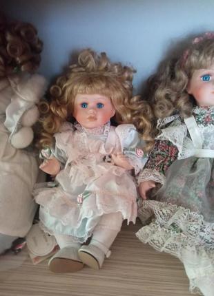 Продам коллекцию фарфоровых кукол6 фото