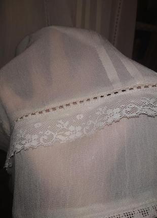 Розкішний шовковий сарафан або блуза туніка сорочечка та з натуральним мереживом l4 фото
