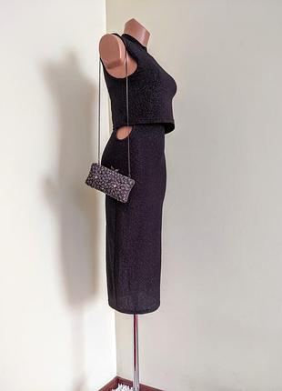 Платье оригинальный крой...теплое