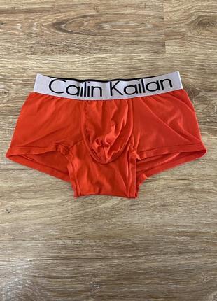 Классные, трусы, боксерки, мужские, кораллового цвета, от дорогого бренда: calvin klein 👌3 фото