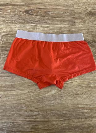 Классные, трусы, боксерки, мужские, кораллового цвета, от дорогого бренда: calvin klein 👌7 фото