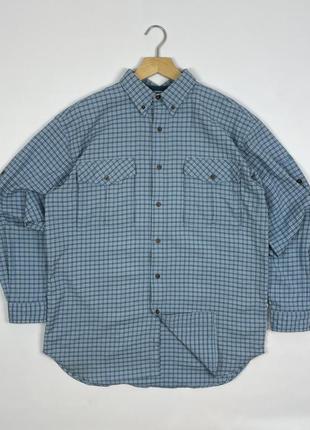 Оригінальна чоловіча трекінгова сорочка рубашка men`s the north face trekking check shirt