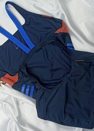 Фирменный слитный спортивный купальник для спорта adidas5 фото