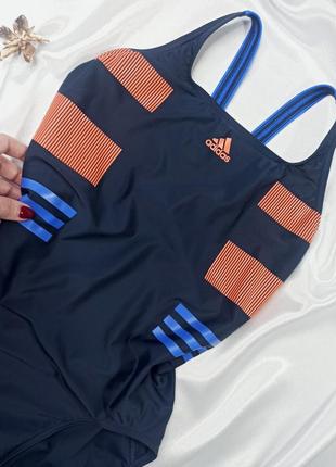 Фирменный слитный спортивный купальник для спорта adidas2 фото