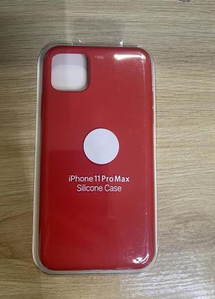 Чехол чохол на iphone 11 pro max з логотипом1 фото