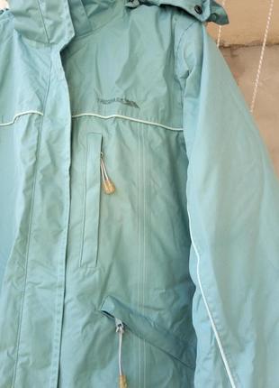 Куртка парка термо мембрана спорт голубая дымчатая морск волна от trespass9 фото