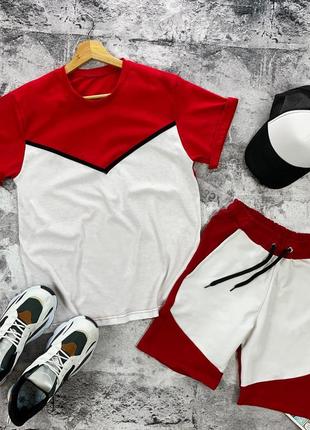 Шорты + футболка! базовый, спортивный костюм, летний комплект nsw tch