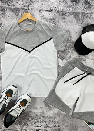 Шорты + футболка! базовый, спортивный костюм, летний комплект nsw tch