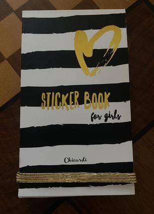 Стойкербук chicardi, stickerbook
