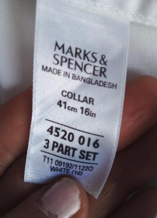 Сдельный слитный купальник в полоску с утяжкой marks & spencer.8 фото