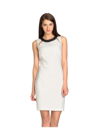 Сукня плаття orsay біла в  стилі шанель1 фото