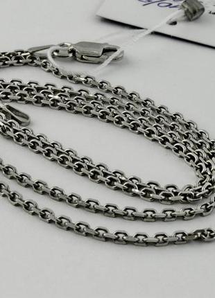 Срібний ланцюг 5,03 гр, 50 см, плетіння якорне  срібло 925 проба2 фото