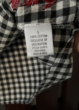 Коттоновая блуза5 фото