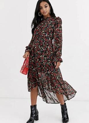 Шифоновое платье missguided р. 34/xs/6-36/s/8