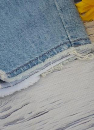 18-24 м 86-92 см нові фірмові джинсові шорти з рваною бахромою lc waikiki вайкікі9 фото