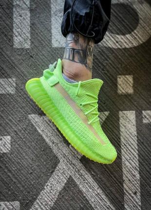 Мужские кроссовки adidas yeezy boost 350 v2 " glow "#адидас