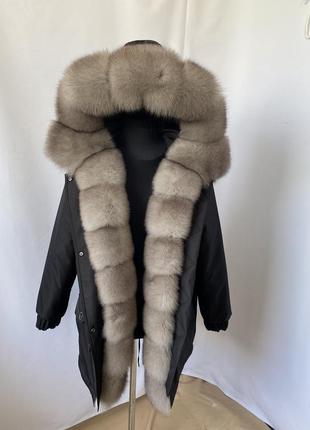 Парка жіноча з хутром