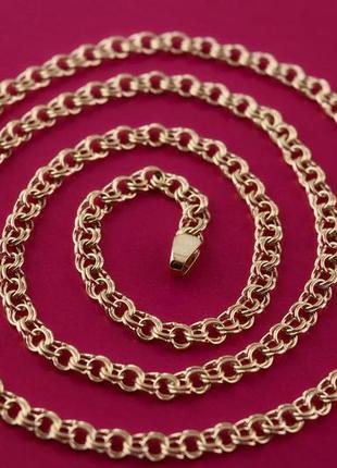 Золотая цепь цепочка  7,12 гр, 55 см, золото 585 проба