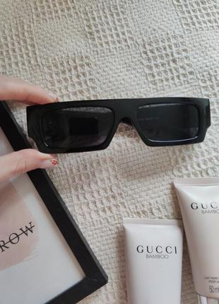 Окуляри очки uv400 чорні темні сонцезахисні стильні модні нові6 фото