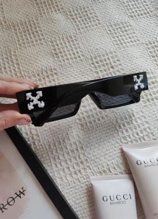 Окуляри очки uv400 чорні темні сонцезахисні стильні модні нові7 фото