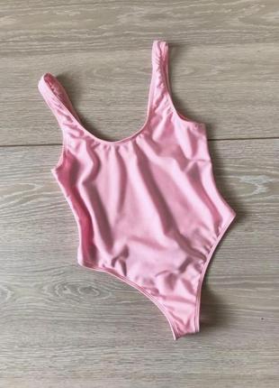 Сатіновий боді барбі від asos, відкрита спинка, новий з бірками ❤️