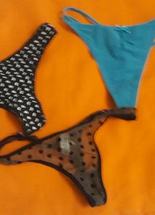 Трусики,в горошок