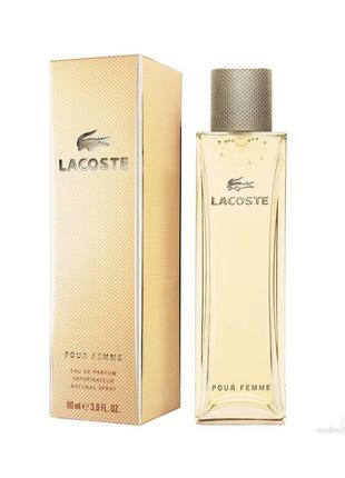 Жіноча парфумована вода lacoste pour femme 90 мл