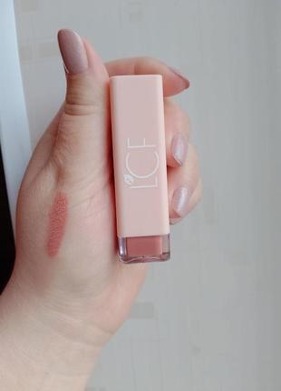 Зволожувальна помада для губ lcf nude lips тон 03, 4.1 г lcf нюдова4 фото