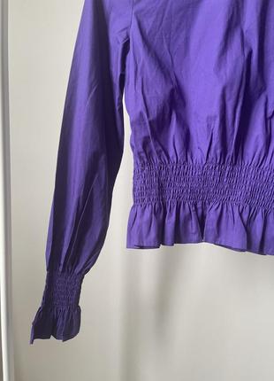 Бавовняна блуза на резинці ivyrevel8 фото