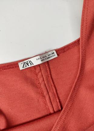 Платье женское розового цвета по фигуре без рукавов от бренда zara m/l6 фото