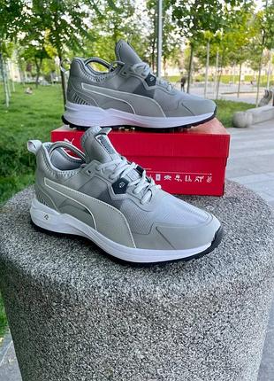 Спортивные мужские серые кроссовки в сетку puma opti fit 🆕 пума