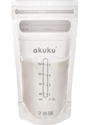 Стерильные пищевые пакеты  akuku a0011, 150 мл