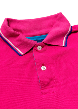 Fred perry рожеве поло футболка оверсайз oversize р. м брендн6 фото