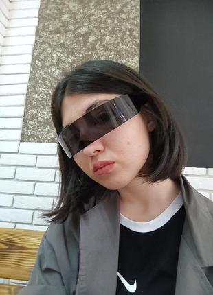 Окуляри очки uv400 маска темні спорт стім панк сонцезахисні стильні модні нові10 фото