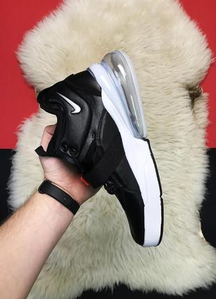 Кросівки чоловічі nike air force 270 black white8 фото